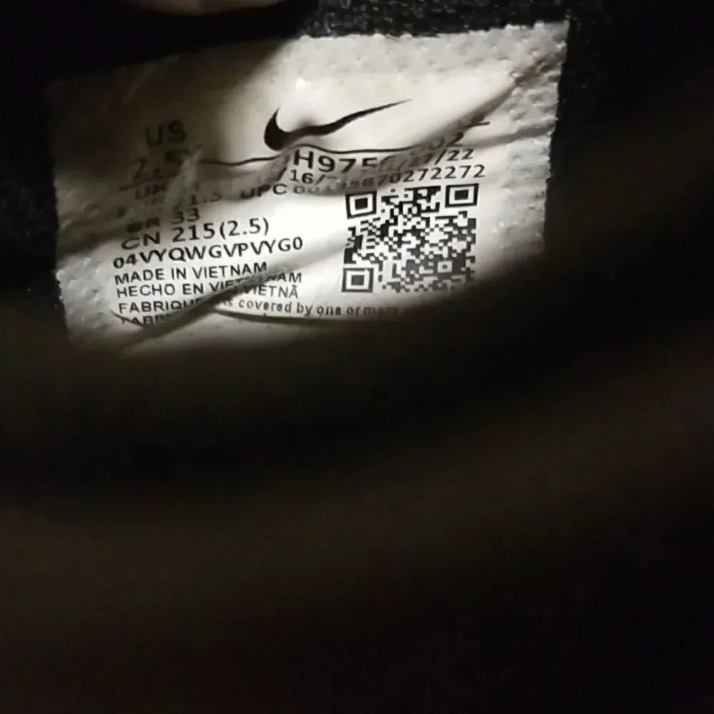 Nike Dunk Low Boys/Girls size 2.5 Y